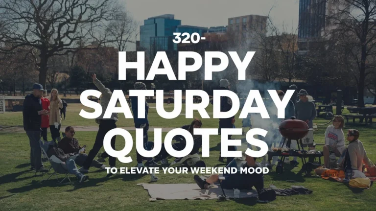 Happy Saturday Quotes