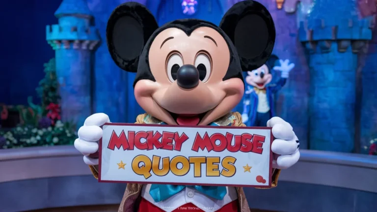 Mickey Mouse Quotes