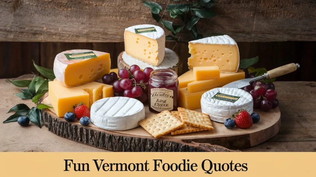 Fun Vermont Foodie Quotes