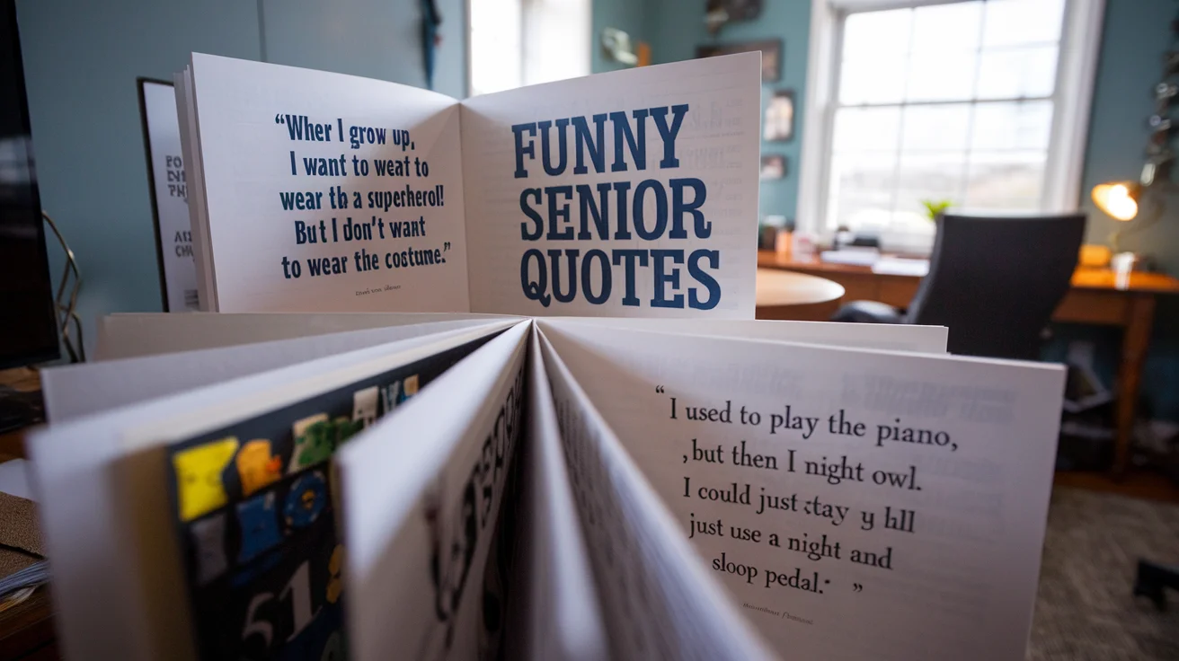 Funny Senior Quotes