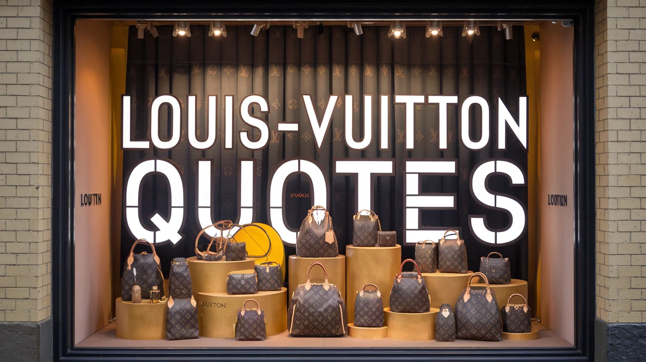 Louis Vuitton Quotes