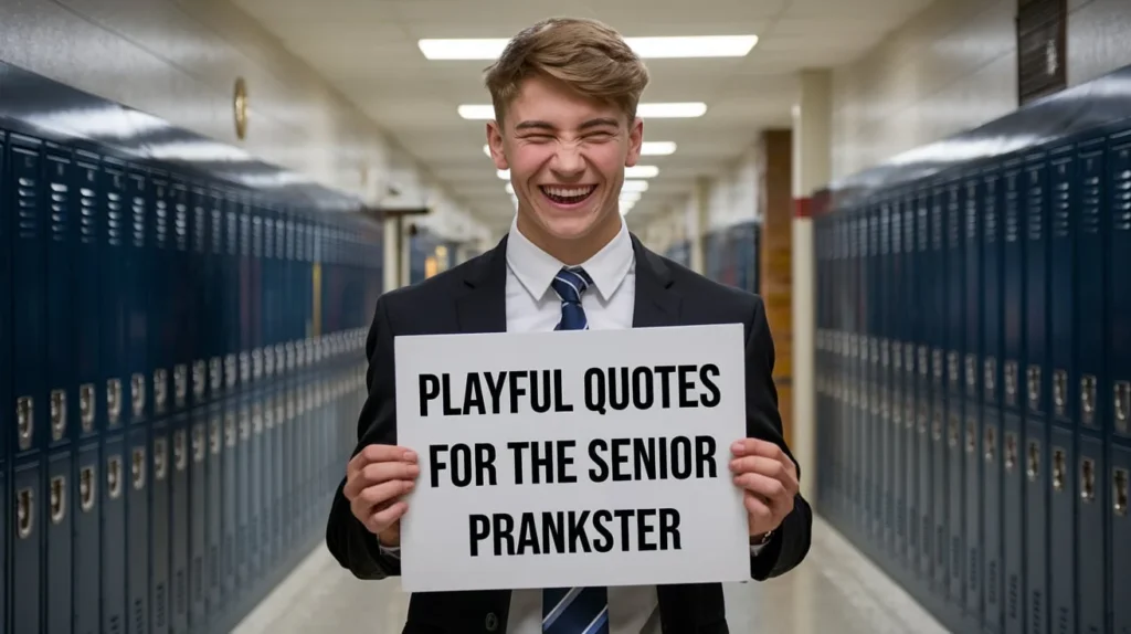 Playful Quotes for the Senior Prankster