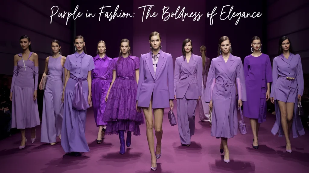 Purple in Fashion: The Boldness of Elegance