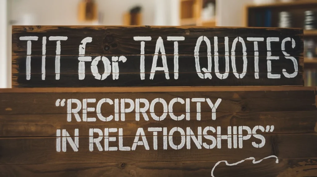 Reciprocity in Relationships 