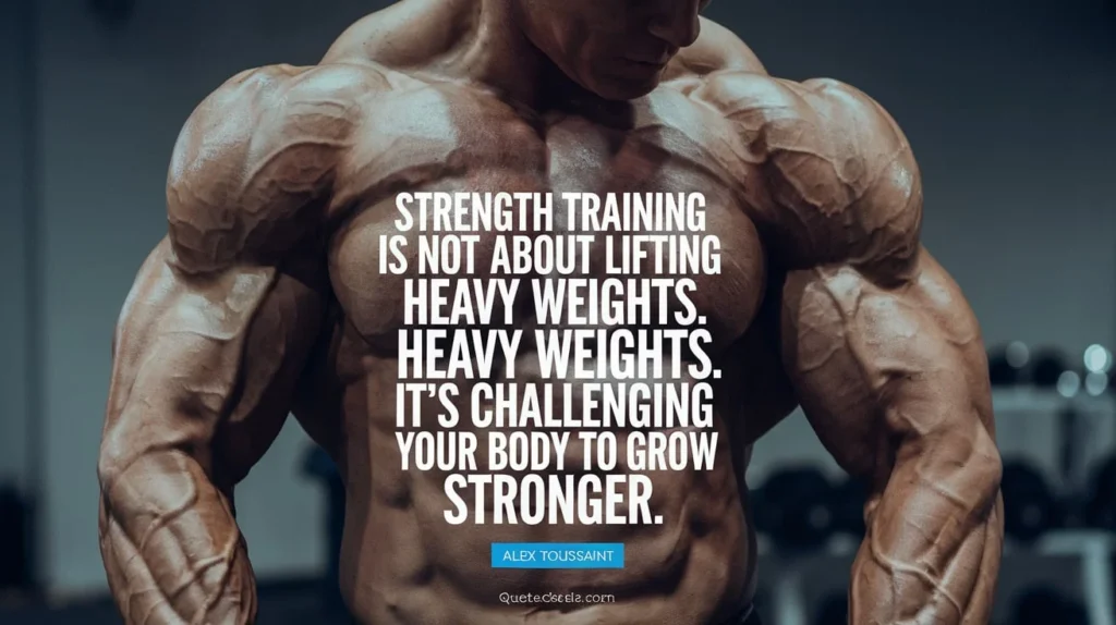 Strength Training Quotes from Alex Toussaint