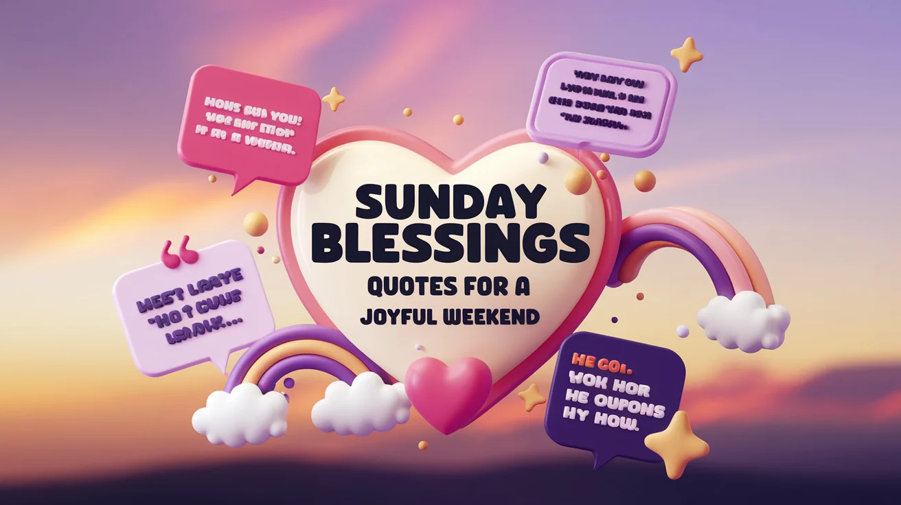 Sunday Blessings Quotes