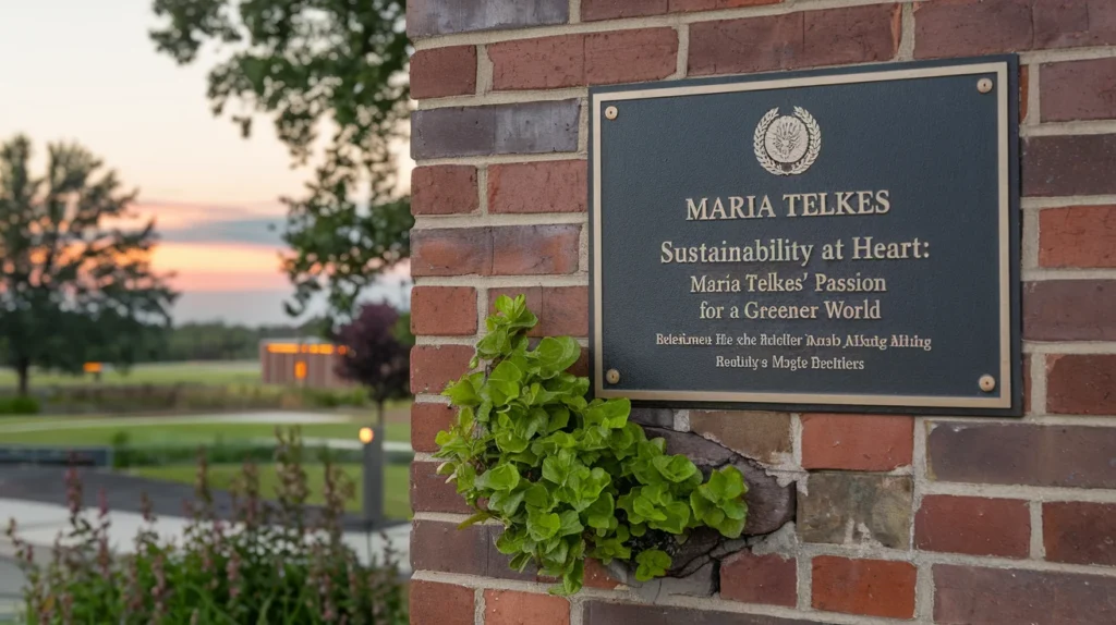 Sustainability at Heart: Maria Telkes’ Passion for a Greener World