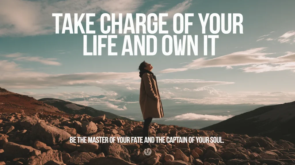 Take Charge of Your Life and Own It