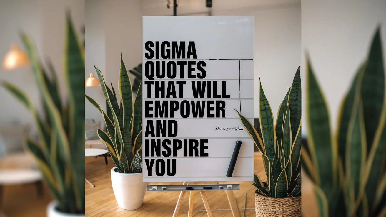 Sigma Quotes