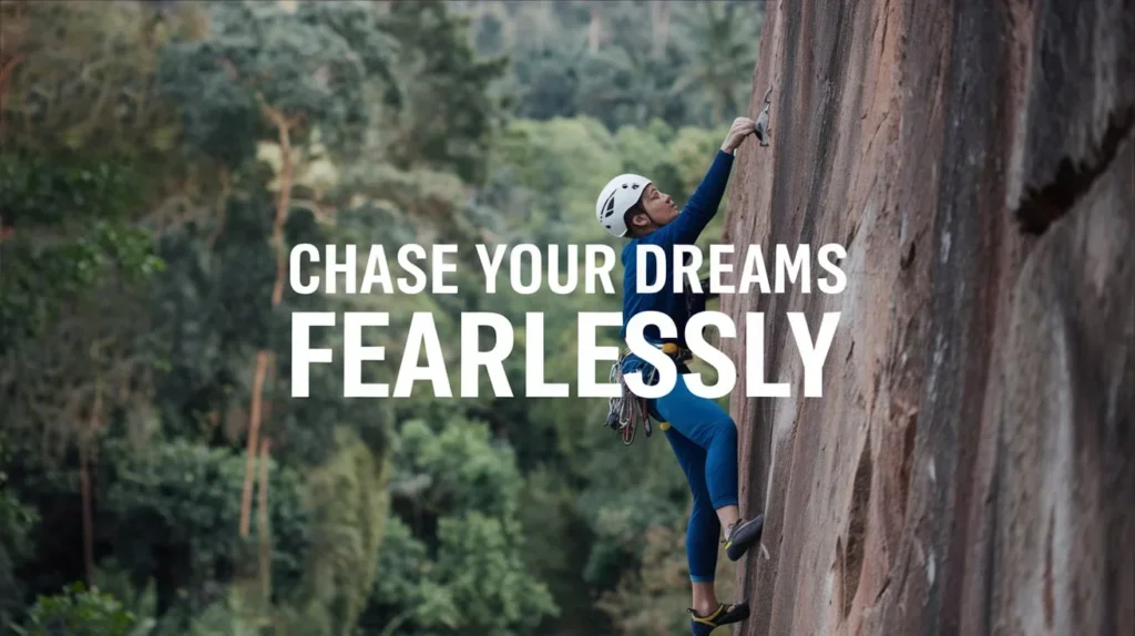 Chase Your Dreams Fearlessly