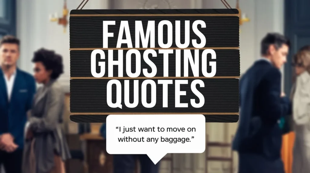 Famous Ghosting Quotes