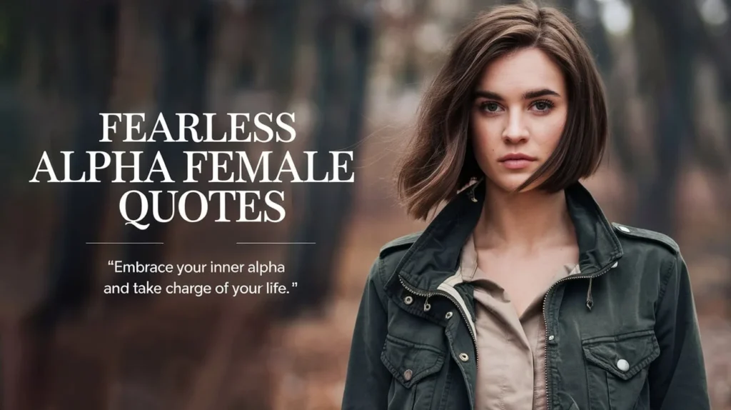 Fearless Alpha Female Quotes