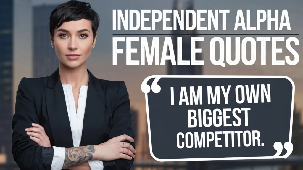 Independent Alpha Female Quotes