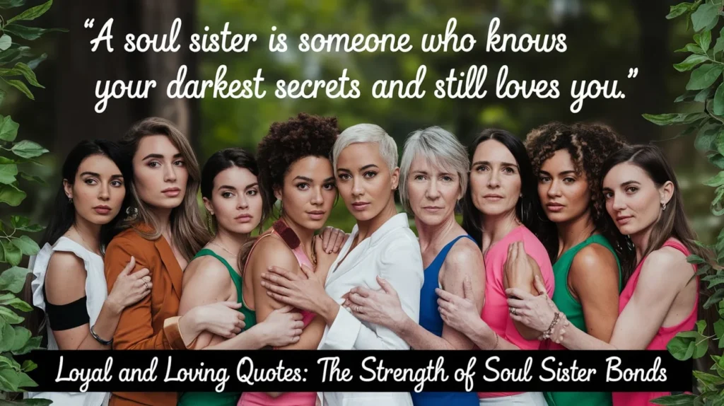 Loyal and Loving Quotes: The Strength of Soul Sister Bonds