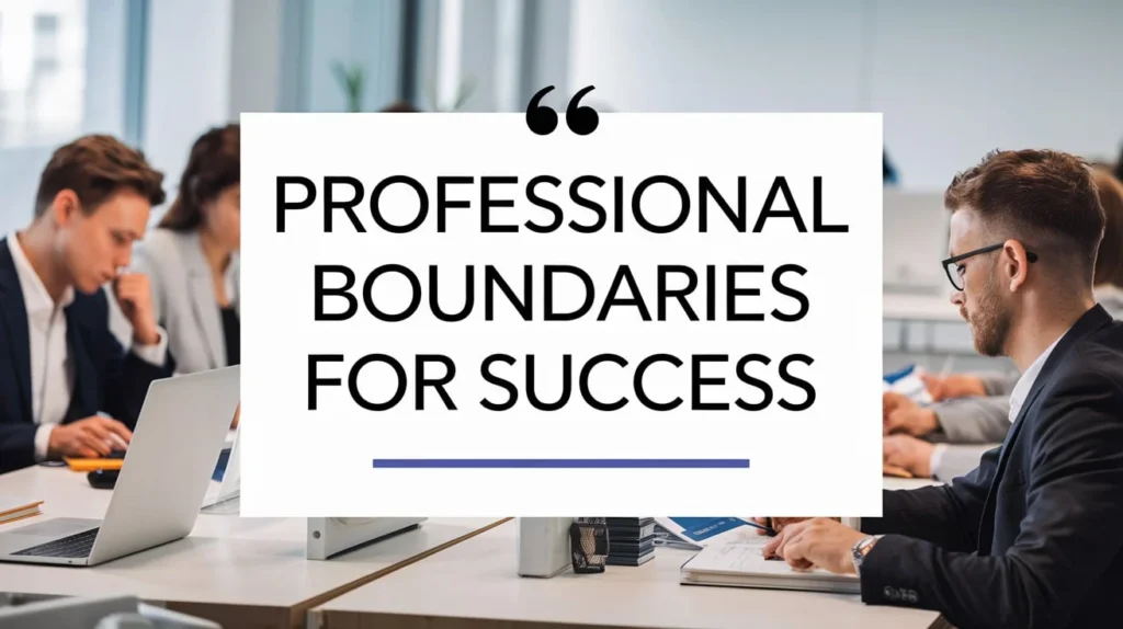 Professional Boundaries for Success