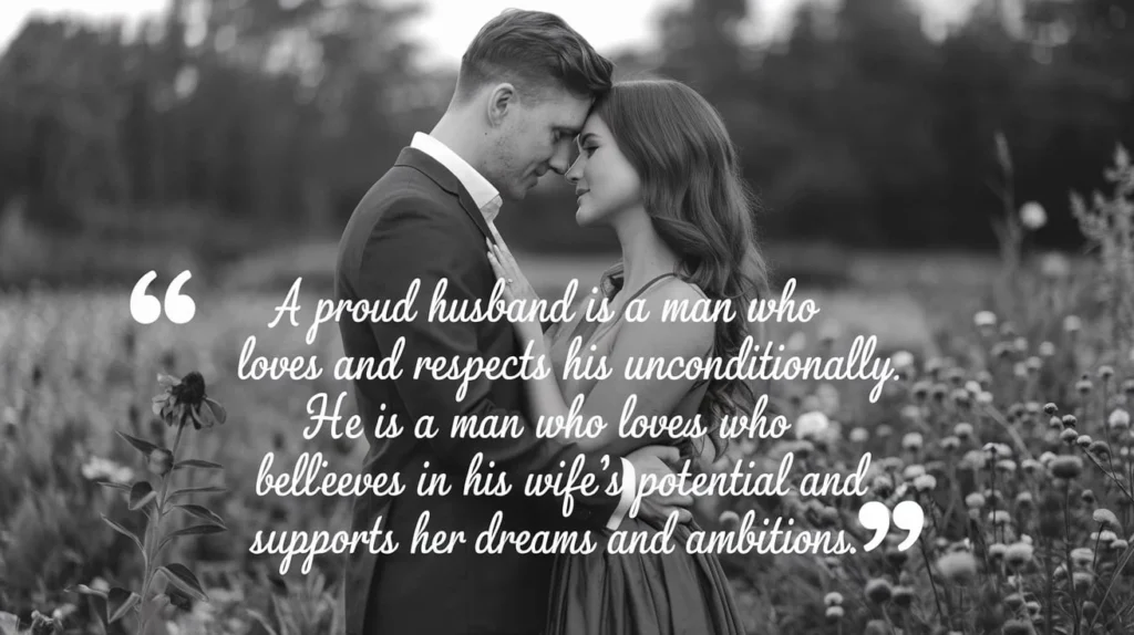 Deeply Appreciative Proud Husband Quotes