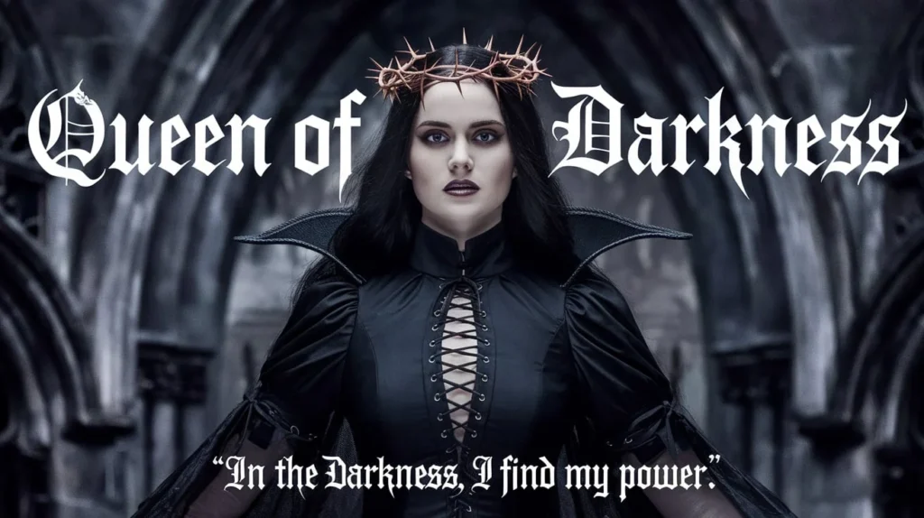 Queen of Darkness – Mysterious and Bold Quotes