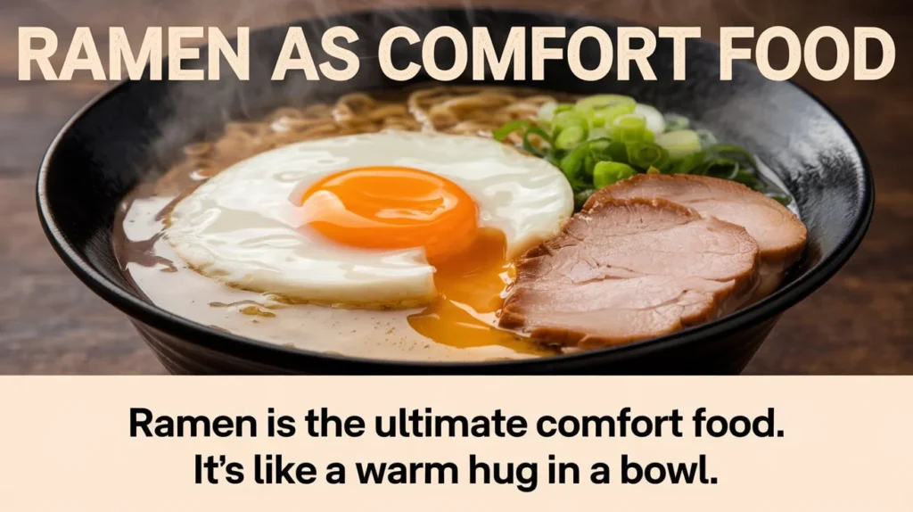 Ramen as Comfort Food