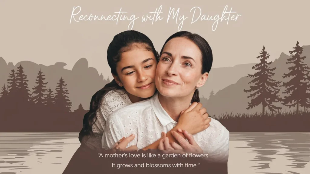 "Reconnecting with My Daughter" Quotes