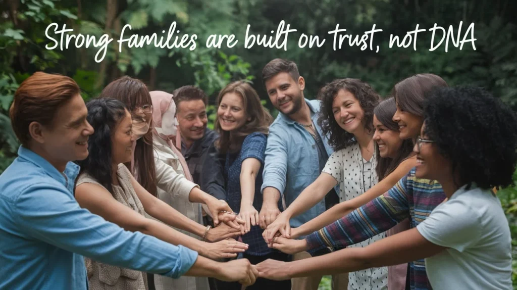 Strong Families are Built on Trust, Not DNA