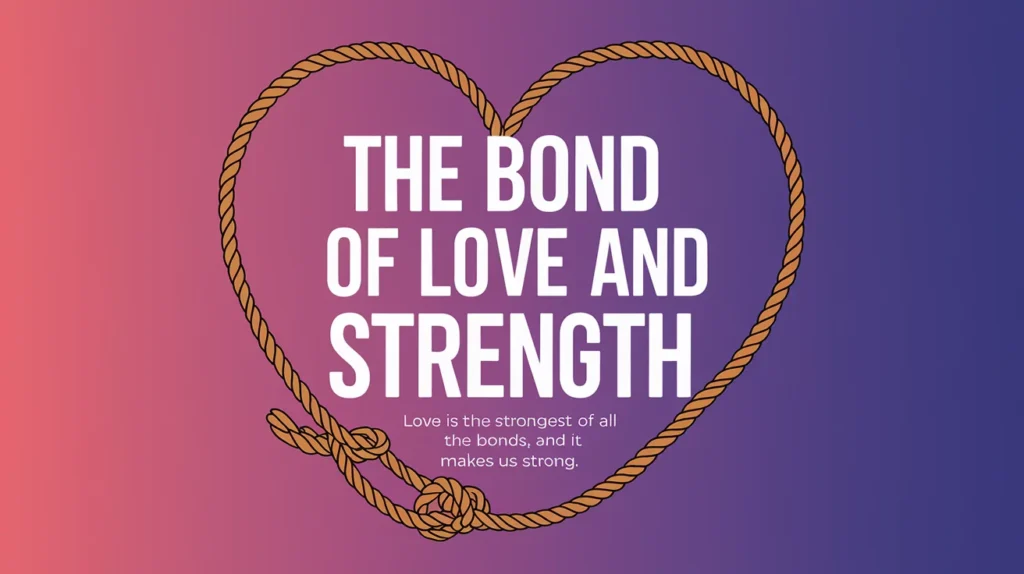 The Bond of Love and Strength Quotes 