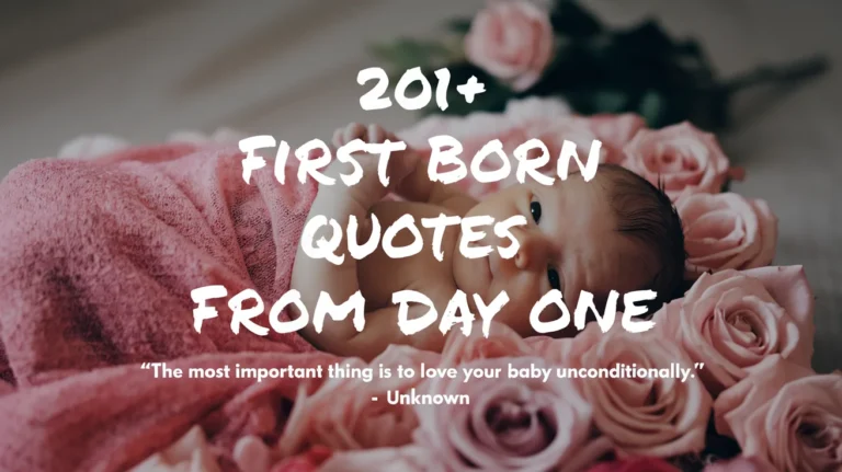 First Born Quotes