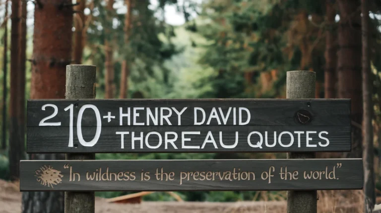 Henry David Thoreau Quotes