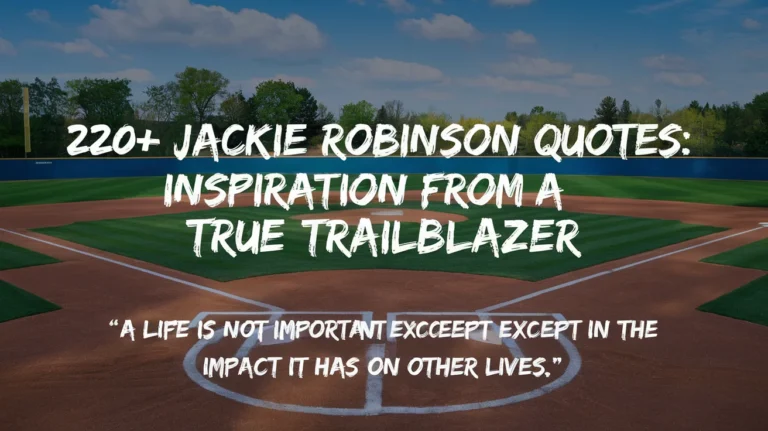 Jackie Robinson Quotes