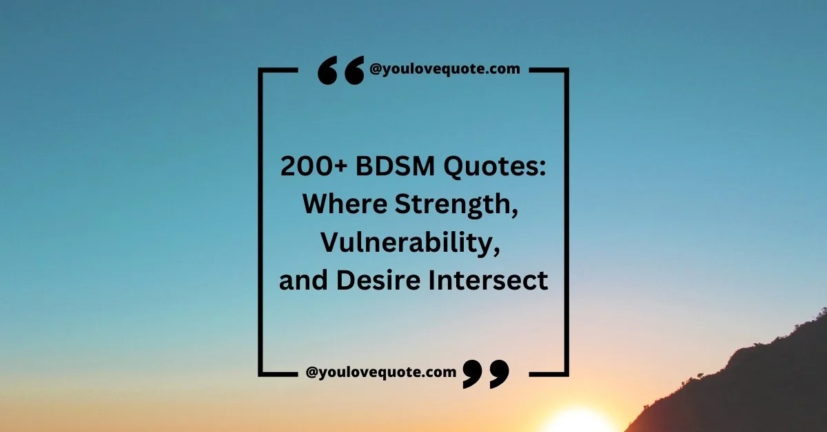 BDSM Quotes