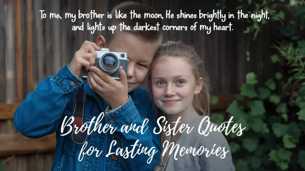 Brother and Sister Quotes for Lasting Memories