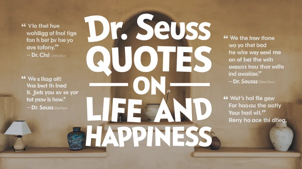 Dr. Seuss Quotes on Life and Happiness