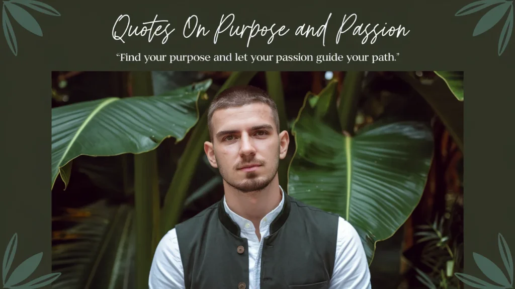 Quotes on Purpose and Passion