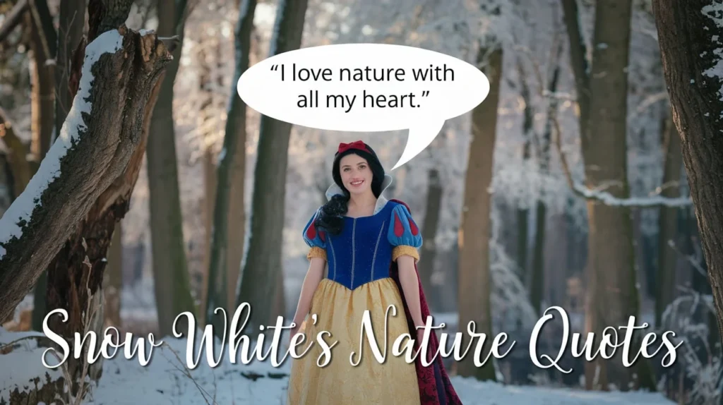 Snow White's Nature Quotes