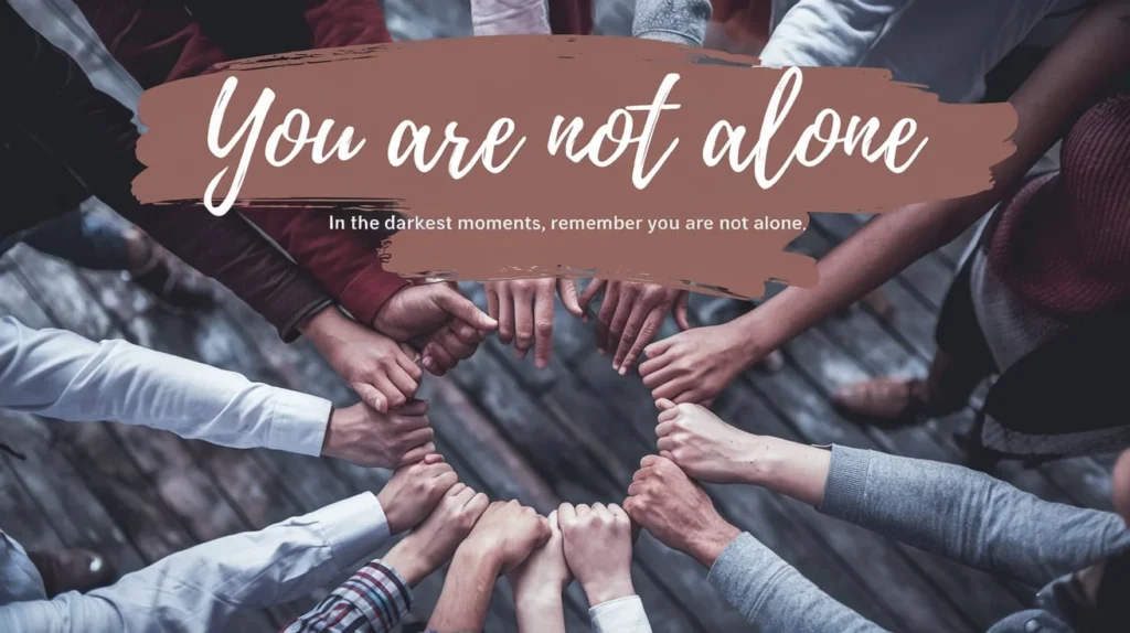 “You Are Not Alone” Quotes for Healing and Recovery